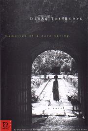 Cover of: Memories of Pure Spring by Duong Thu Huong, Thu Hương Dương
