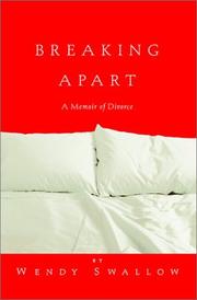 Cover of: Breaking Apart : A Memoir of Divorce