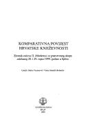 Komparativna povijest hrvatske književnosti by Mirko Tomasović