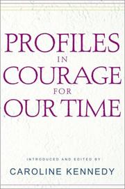 Cover of: Profiles in courage for our time