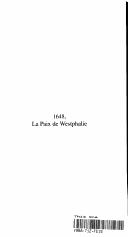 Cover of: 1648, la paix de Westphalie ou la naissance de l'Europe politique moderne by Arnaud Blin