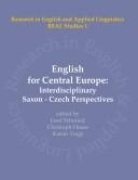English for Central Europe by Josef J. Schmied, Christoph Haase, Katrin Voigt