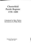 Cover of: Chesterfield Parish Register | 