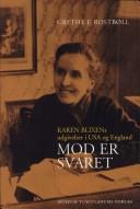 Cover of: Mod er svaret: Karen Blixens udgivelser i USA og England