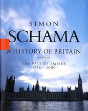 Cover of: A History of Britain: The Fate of Empire 1776 - 2000
