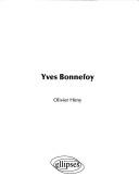 Cover of: Yves Bonnefoy