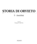 Cover of: Storia di Orvieto