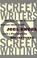 Cover of: Screenwriters on screenwriting