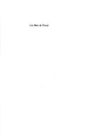 Cover of: Les mots de Proust by Thomas Spitters