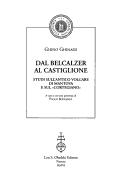 Dal Belcalzer al Castiglione by Ghino Ghinassi