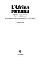 Cover of: L' Africa romana by a cura di Mustapha Khanoussi, Paola Ruggeri, Cinzia Vismara.