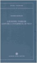 Cover of: Giuseppe Ferrari editore e interprete di Vico