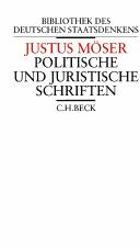 Cover of: Politische und juristische Schriften