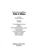 Tutto il teatro by Giacinto Gallina