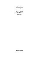 Cover of: Cameo: romanzo