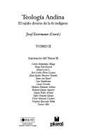 Cover of: Teología andina by Josef Estermann, coord.