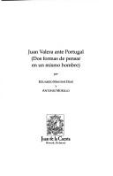Cover of: Juan Valera Ante Portugal/juan Valera in the Presence of Portugal by Eduardo M. Dias