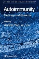Cover of: Autoimmunity by edited by Andras Perl.