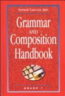 Cover of: Grammar and composition handbook. by 