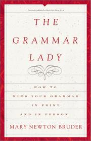 Cover of: The Grammar Lady  by Mary Newton Bruder