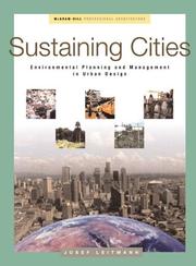 Cover of: Sustaining Cities by Josef Leitmann, Josef Leitmann