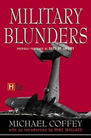 Cover of: MILITARY BLUNDERS