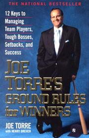 Cover of: JOE TORRE