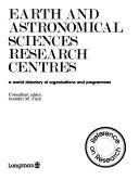 Cover of: Earth and Astronomical Sciences Research Centres (ROR) by J Fitch