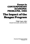 Essays in Contemporary Economic Problems, 1986 by Phillip Cagan