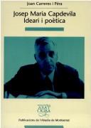 Cover of: Josep Maria Capdevila: ideari i poètica