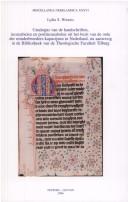 Catalogus van de Handschriften Incunabelen en postincunabelen uit het bezit van by Theologische Faculteit Tilburg. Bibliotheek