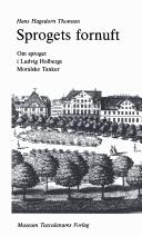 Cover of: Sprogets fornuft: om sproget i Ludvig Holbergs Moralske tanker