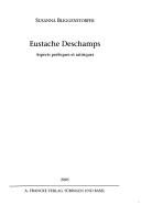Cover of: Eustache Deschamps by Susanna Bliggenstorfer