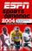 Cover of: ESPN Sports Almanac 2004