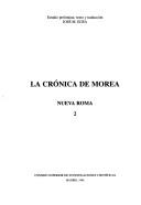 Cover of: La Crónica de Morea