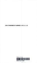 Cover of: Comores d'Ahmed Abdallah: mercenaires, révolutionnaires et coelacanthe