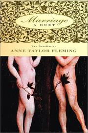 Cover of: MARRIAGE by Anne Taylor Fleming