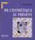 Cover of: De l'esthetique au present