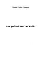 Cover of: Los pobladores del exilio
