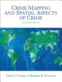 Cover of: Crime Mapping and Spatial Analysis (2nd Edition)