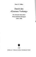 Cover of: Durch den "Eisernen Vorhang" by Peter E. Fässler