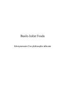 Cover of: Basile-Juléat Fouda: idiosyncrasie d'un philosophe africain