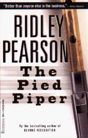 Cover of: PIED PIPER, THE by Ridley Pearson