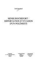 Cover of: Henri Rochefort by Joël Dauphiné