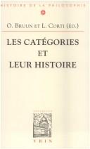 Cover of: Les catégories et leur histoire