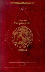 Cover of: Encyclopedia Magica (Advanced Dungeons and Dragons), Vol. 2 by Tactical Strategy Rules