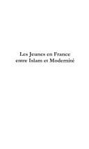 Les jeunes en France entre islam et modernité by Mohammed Berhil