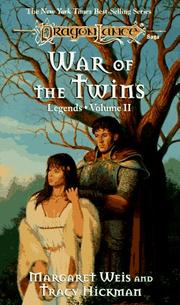 Cover of: War of the Twins by Margaret Weis