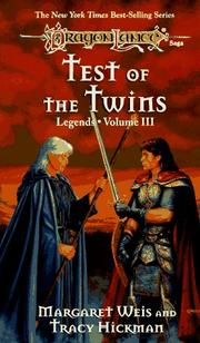 Cover of: TEST OF THE TWINS VOL.3 by Margaret Weis