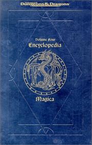 Cover of: Encyclopedia Magica, Vol. 4 by Inc. TSR